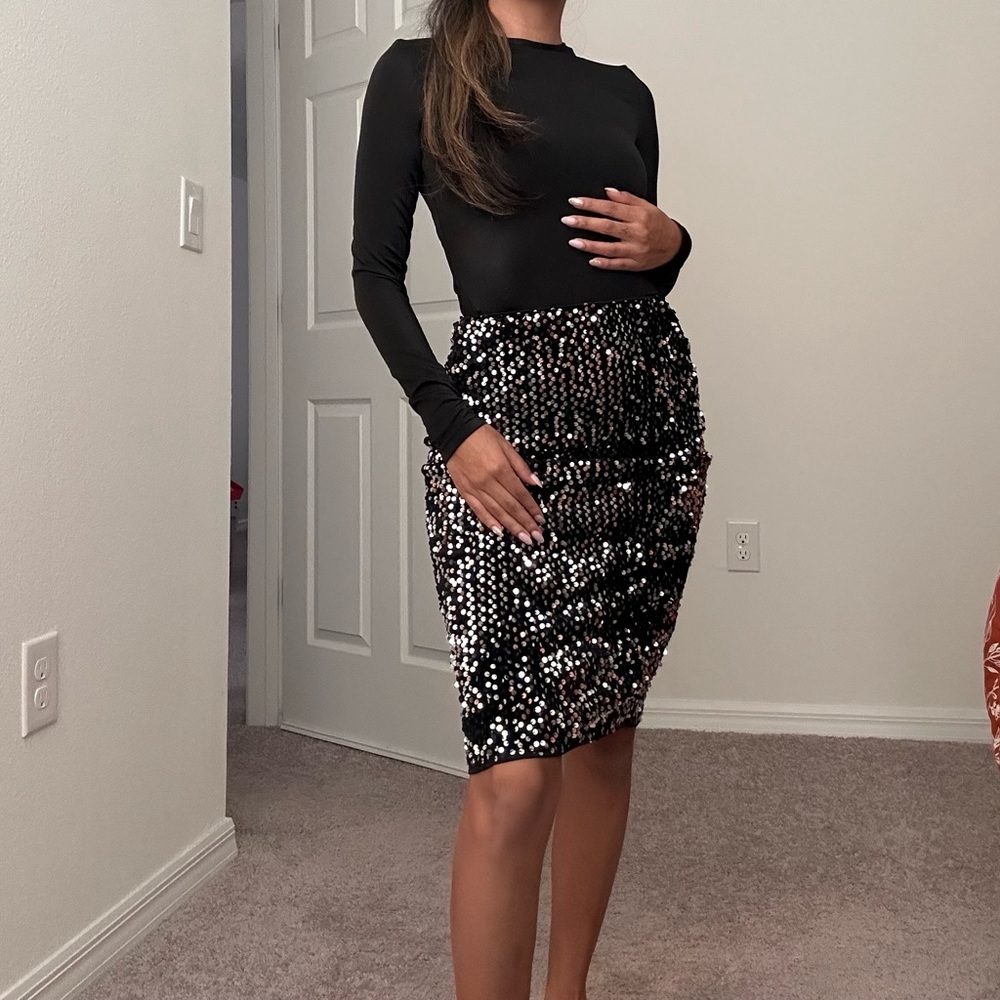 Sequenced Skirt Set